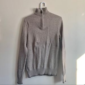 Black Brown 1826 Zipper Sweater